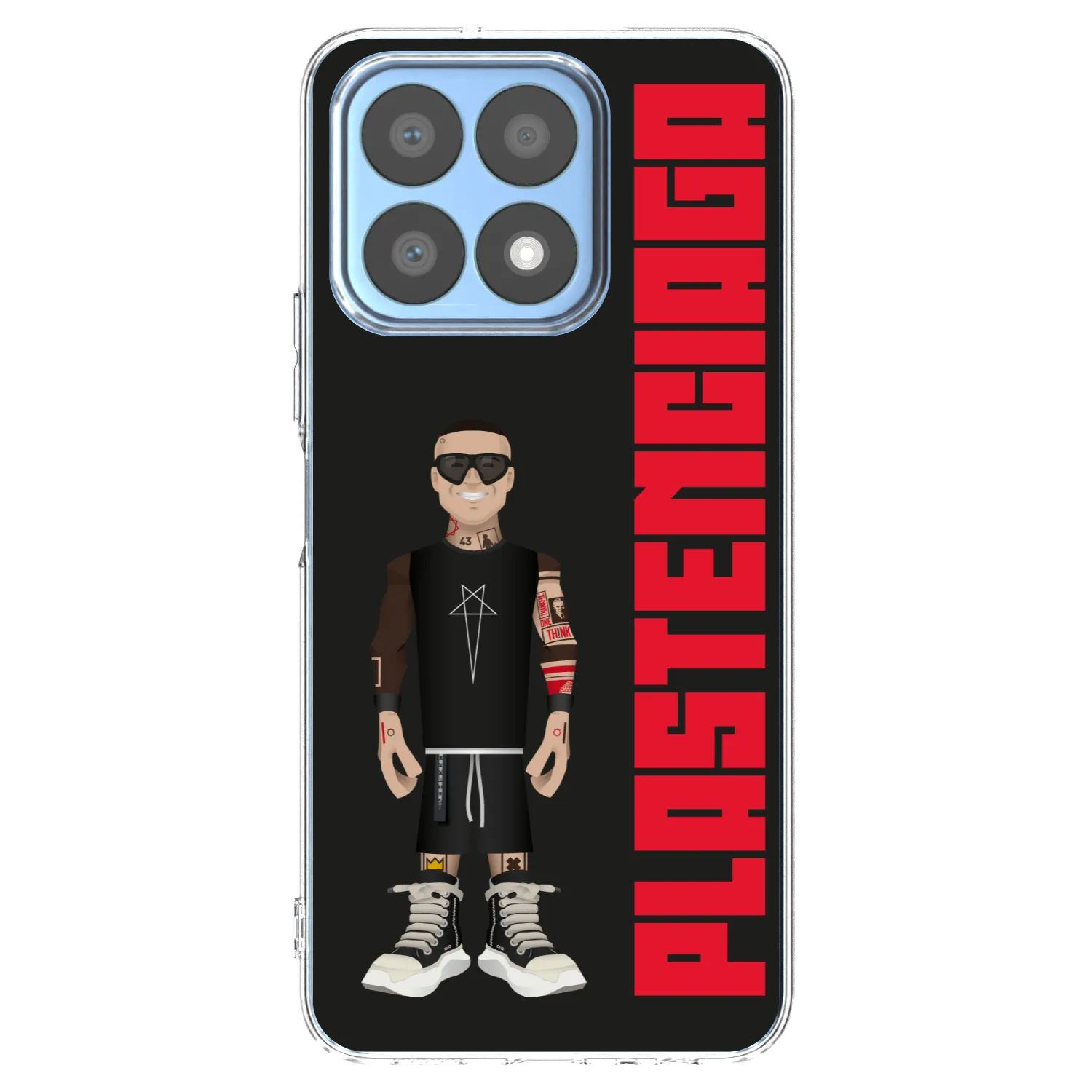 Picasee Honor X8a Hülle - Transparentes Silikon - Tomáš Rajchl