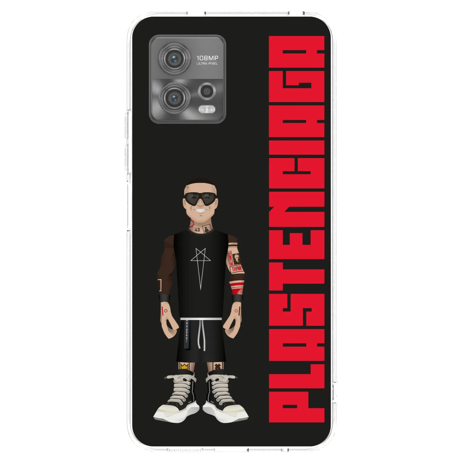 Picasee Motorola Moto G72 Hülle - Transparentes Silikon - Tomáš Rajchl