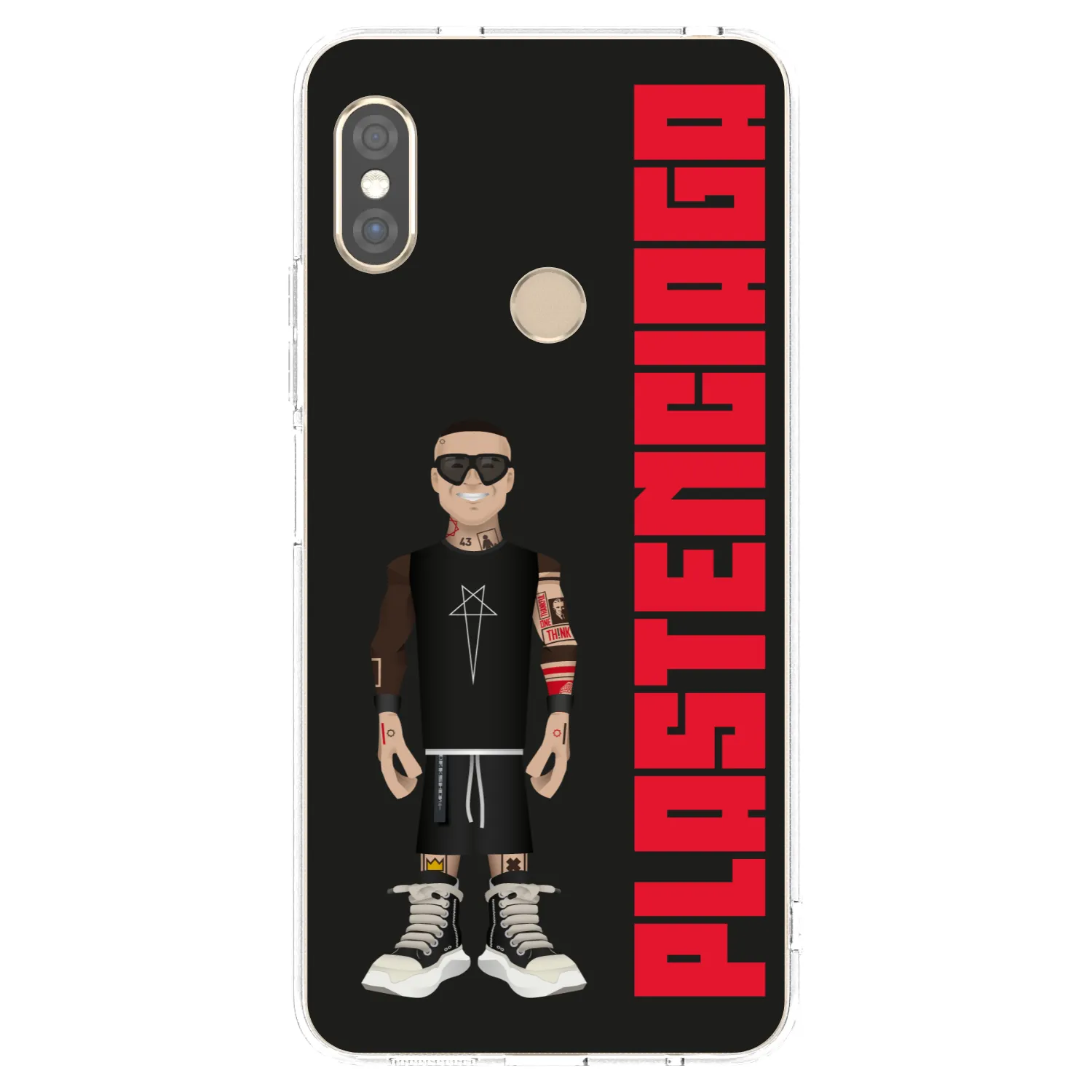 Picasee Xiaomi Redmi Note 5 Global Hülle - Transparentes Silikon - Tomáš Rajchl