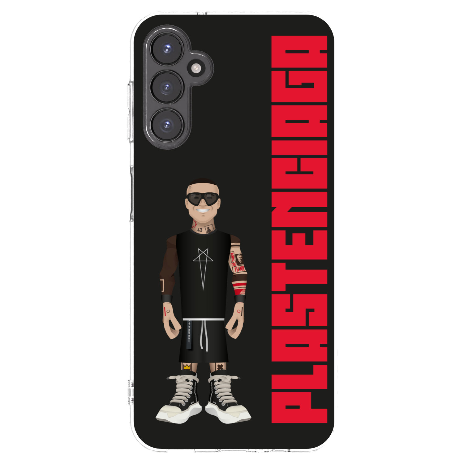 Picasee Samsung Galaxy A14 4G A145R Hülle - Transparentes Silikon - Tomáš Rajchl