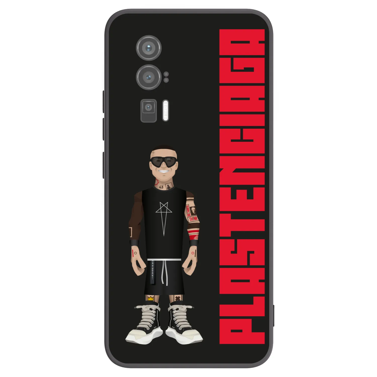 Picasee Xiaomi Poco F5 Pro 5G Hülle - Schwarzes Silikon - Tomáš Rajchl