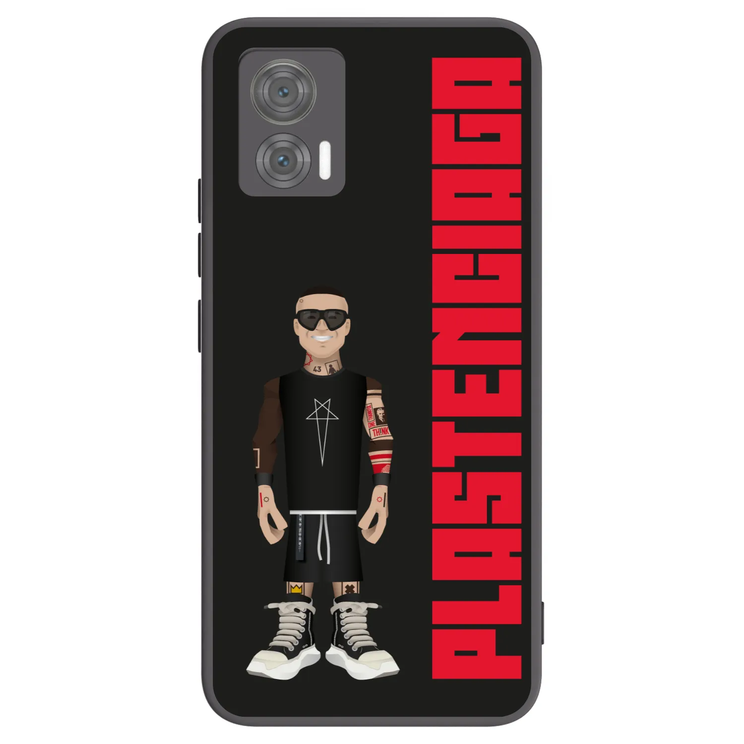 Picasee Motorola Edge 30 Neo Hülle - Schwarzes Silikon - Tomáš Rajchl