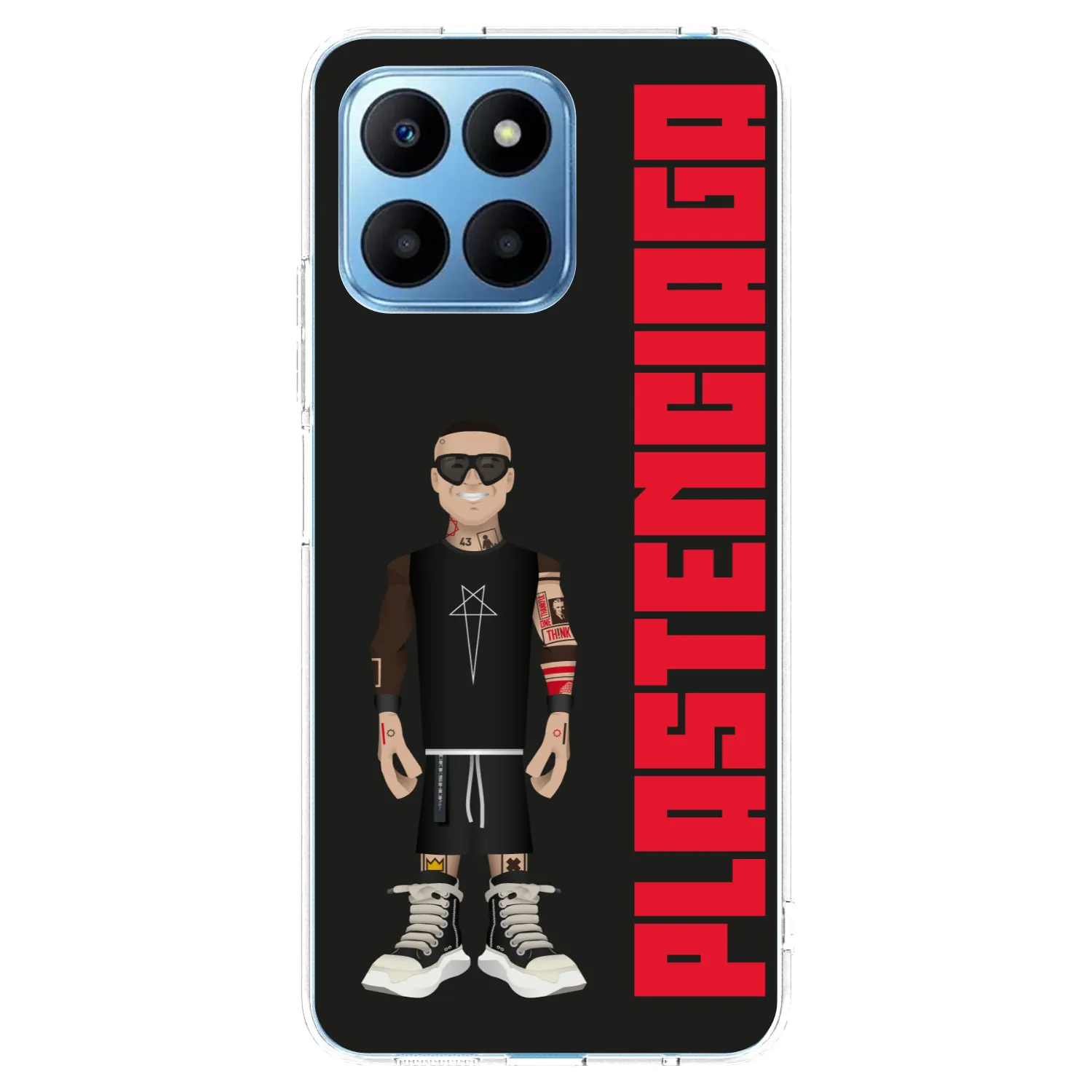 Picasee Honor 70 Lite Hülle - Transparentes Silikon - Tomáš Rajchl