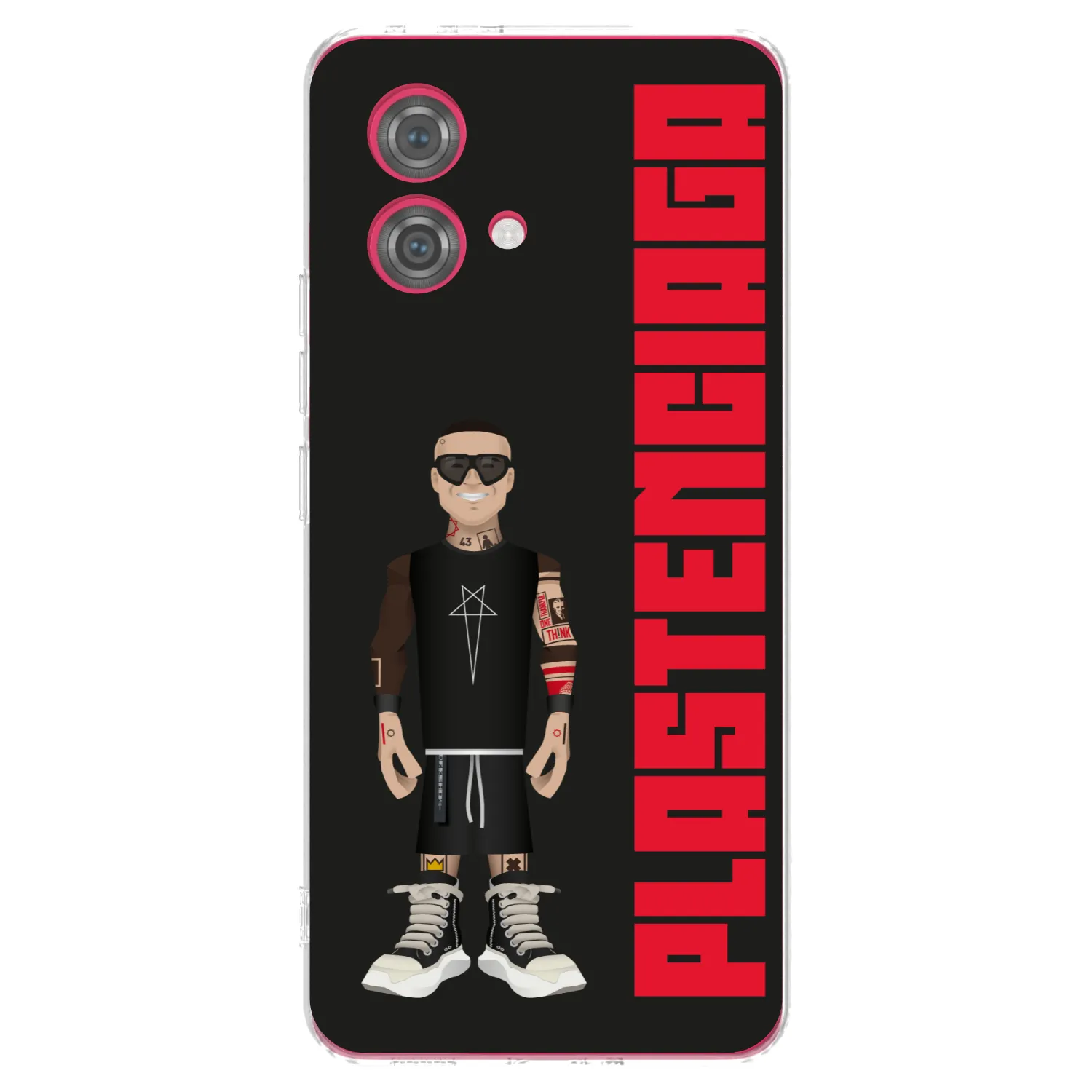 Picasee Motorola Moto G84 5G Hülle - Transparentes Silikon - Tomáš Rajchl