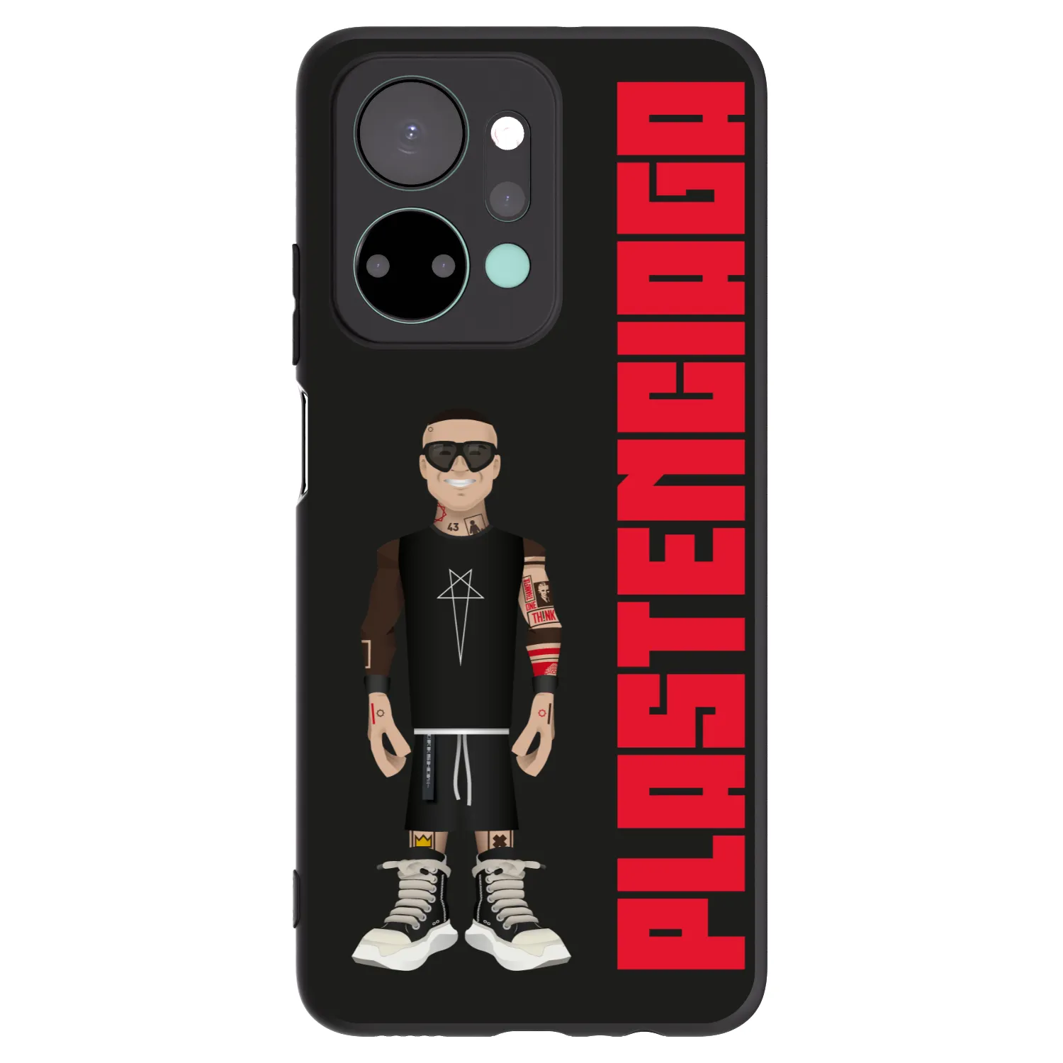 Picasee Honor X7a Hülle - Schwarzes Silikon - Tomáš Rajchl