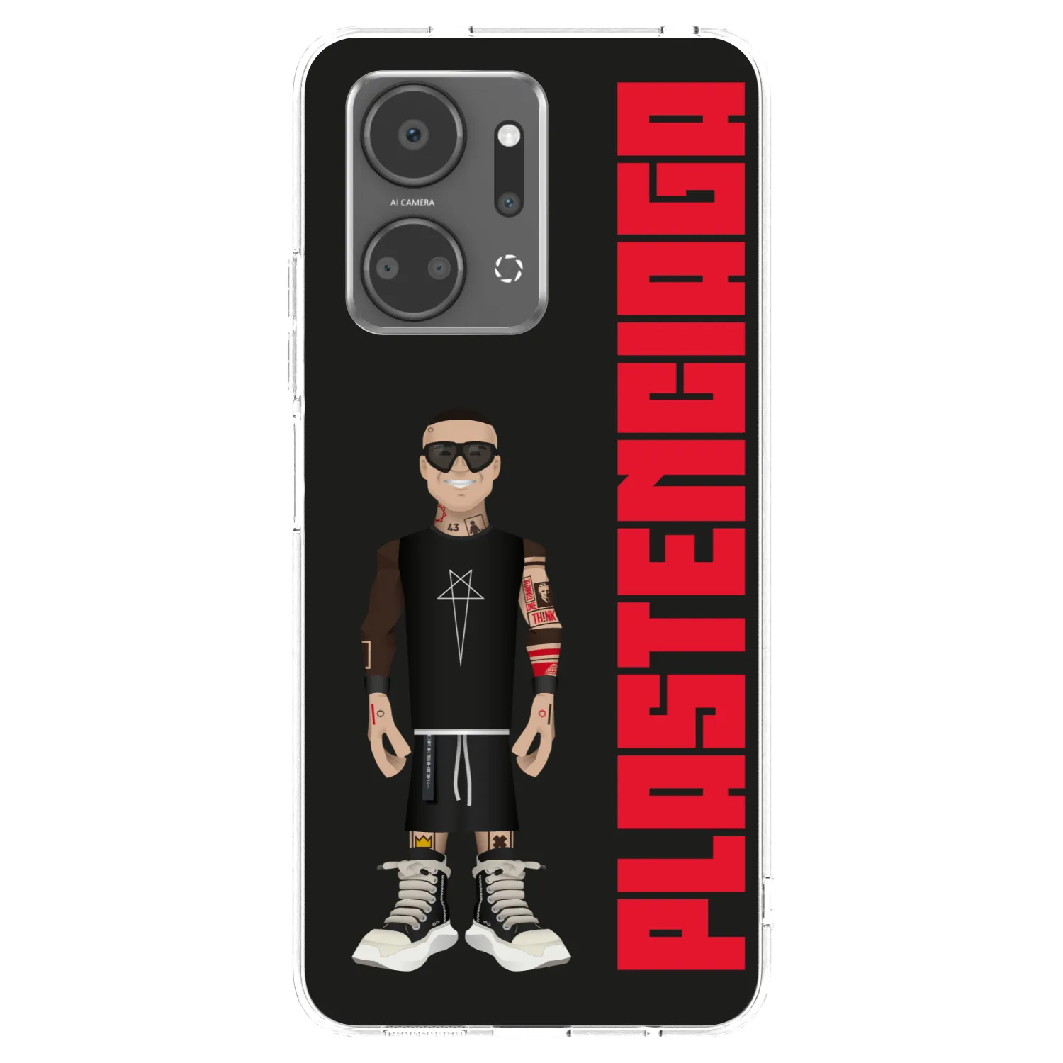 Picasee Honor X7a Hülle - Transparentes Silikon - Tomáš Rajchl