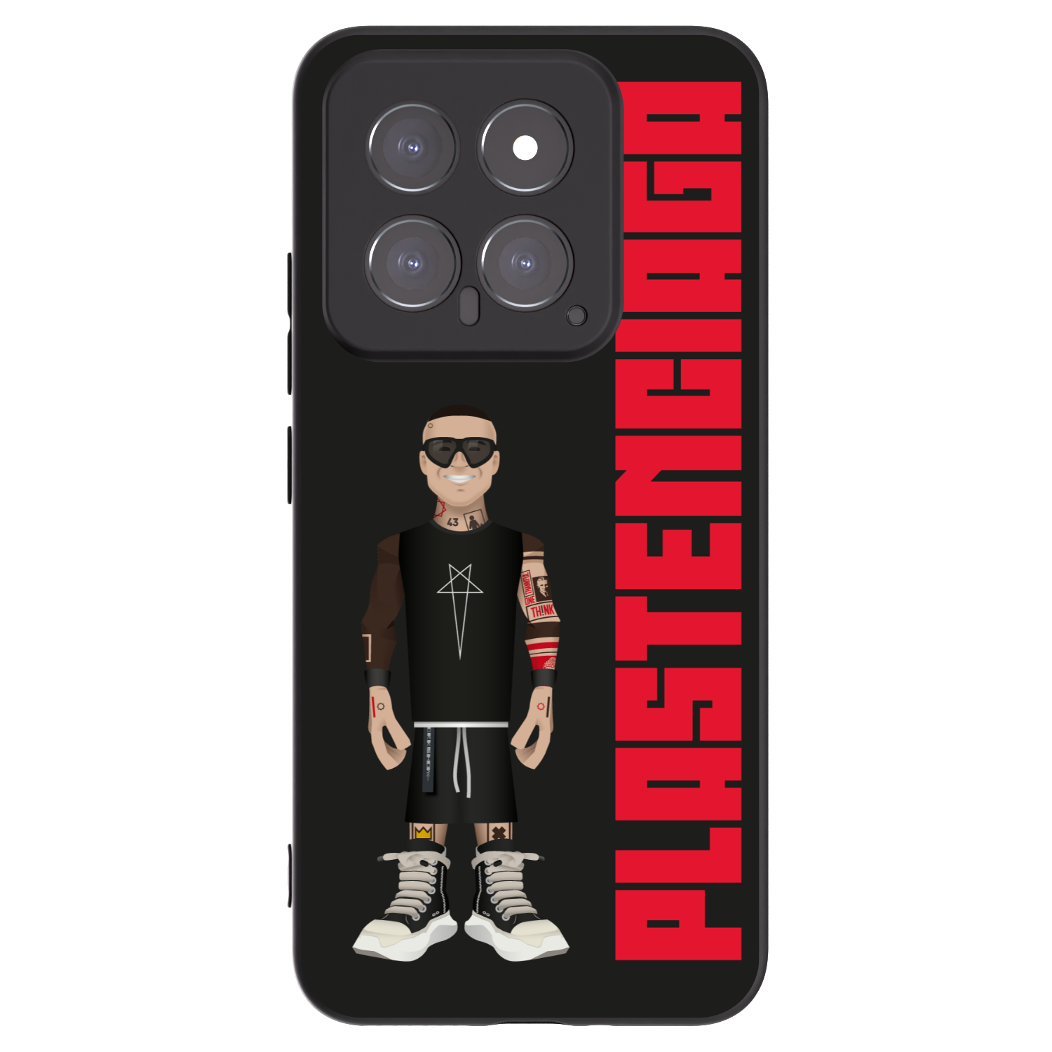 Picasee Xiaomi 14 Hülle - Schwarzes Silikon - Tomáš Rajchl