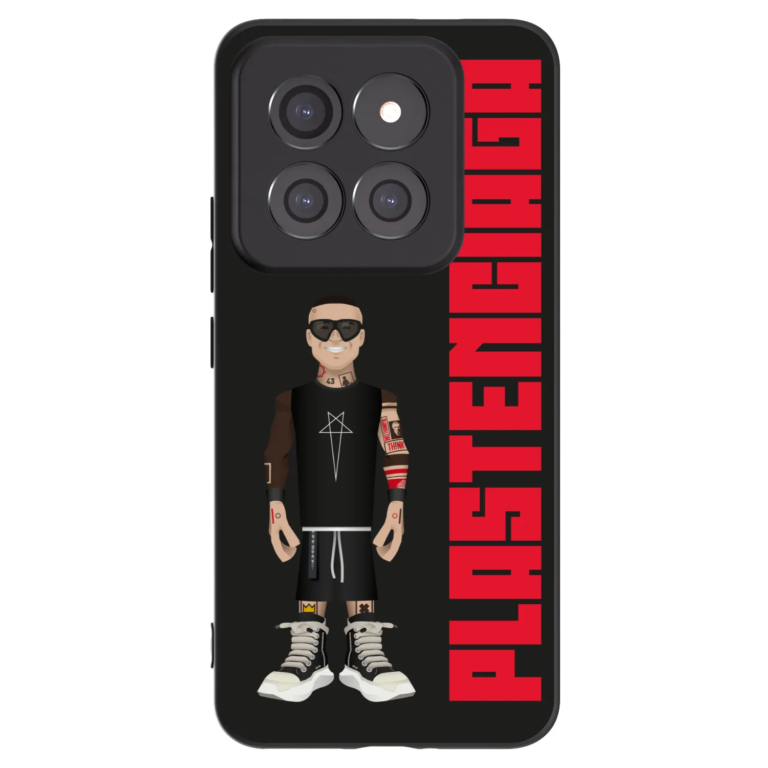 Picasee Xiaomi 14 Pro Hülle - Schwarzes Silikon - Tomáš Rajchl