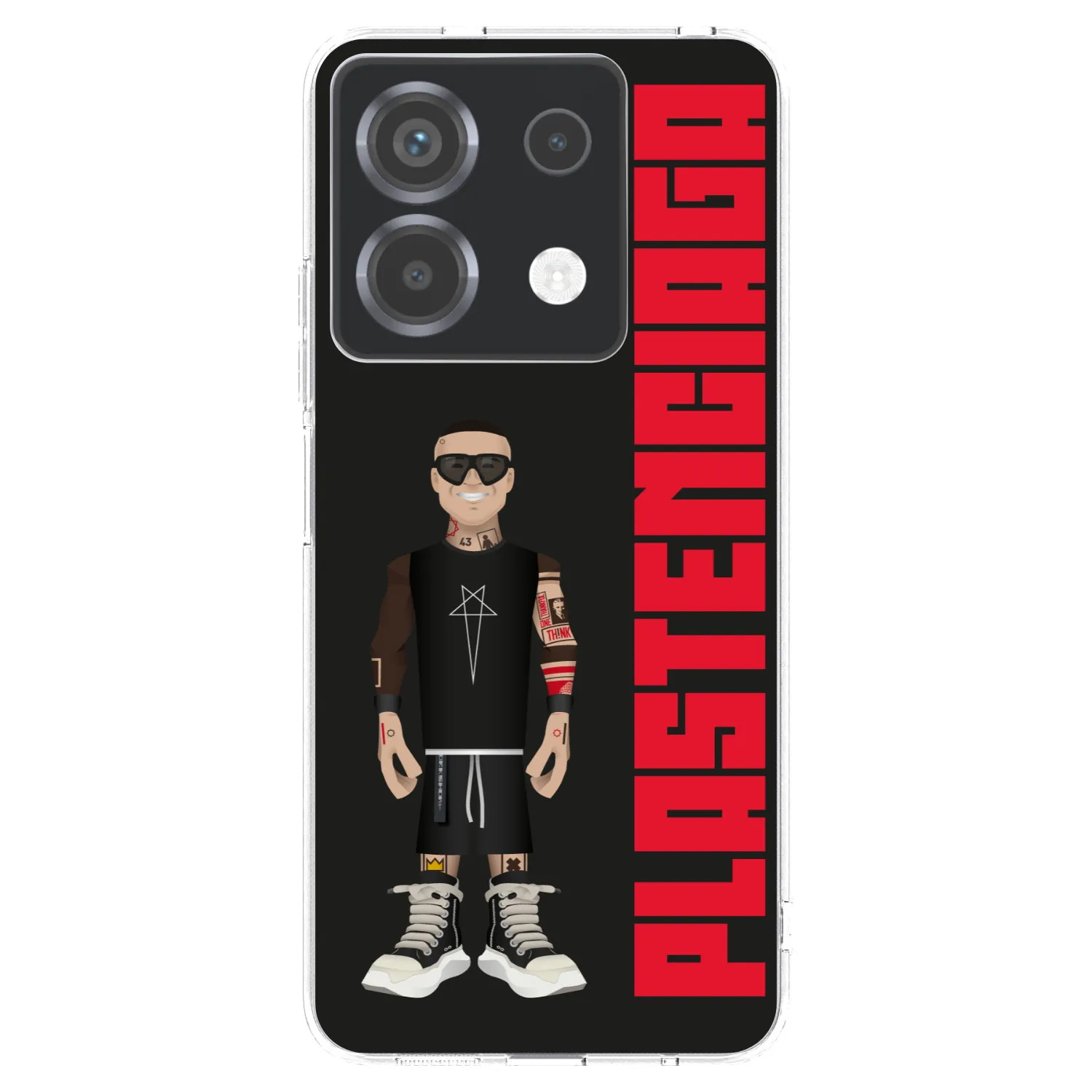 Picasee Xiaomi Poco X6 Hülle - Transparentes Silikon - Tomáš Rajchl
