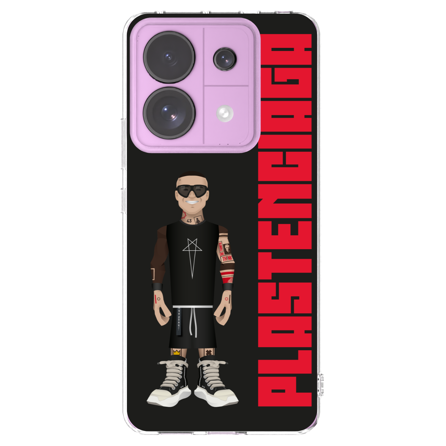 Picasee Xiaomi Redmi Note 13 Pro 5G Hülle - Transparentes Silikon - Tomáš Rajchl