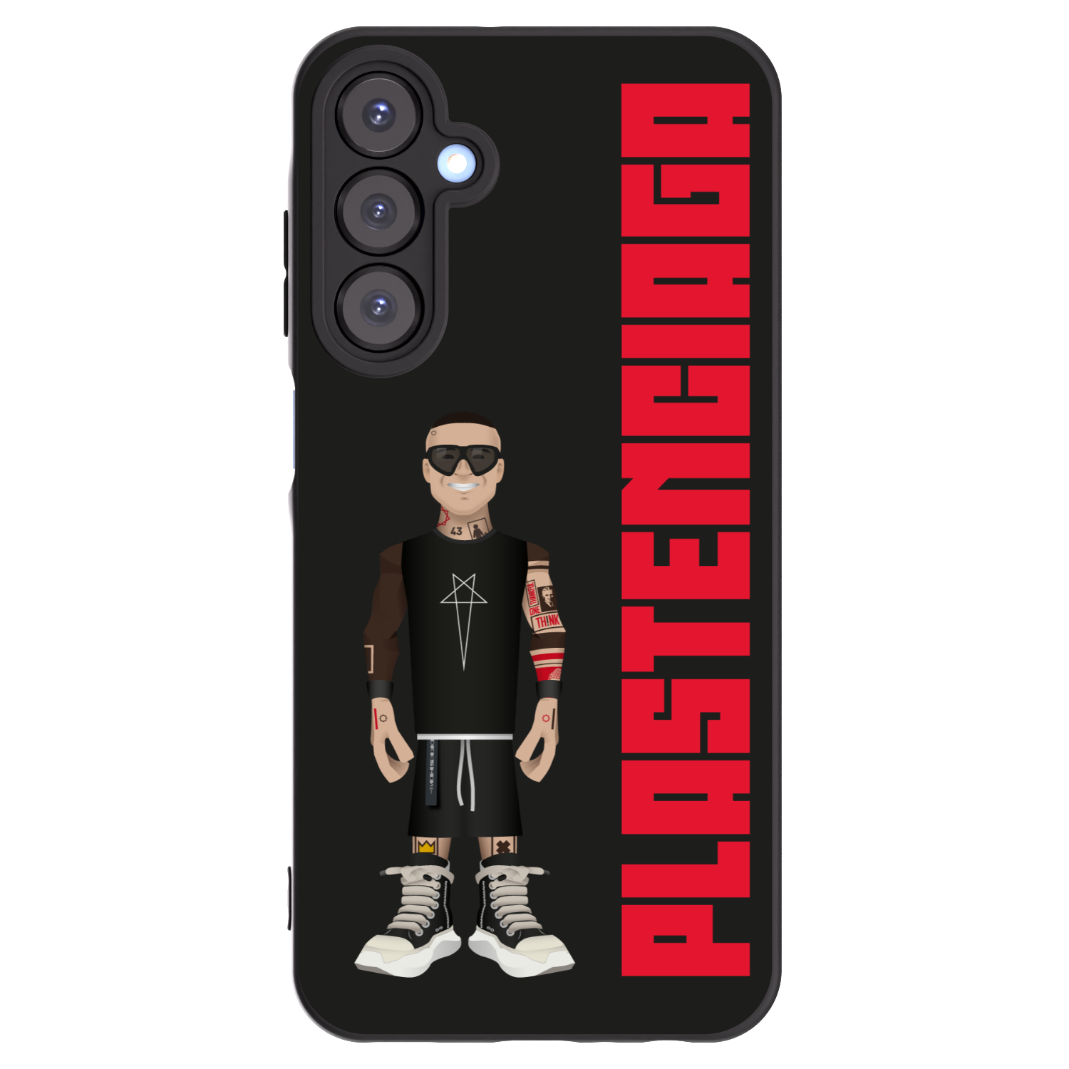 Picasee Samsung Galaxy A25 A256B 5G Hülle - Schwarzes Silikon - Tomáš Rajchl
