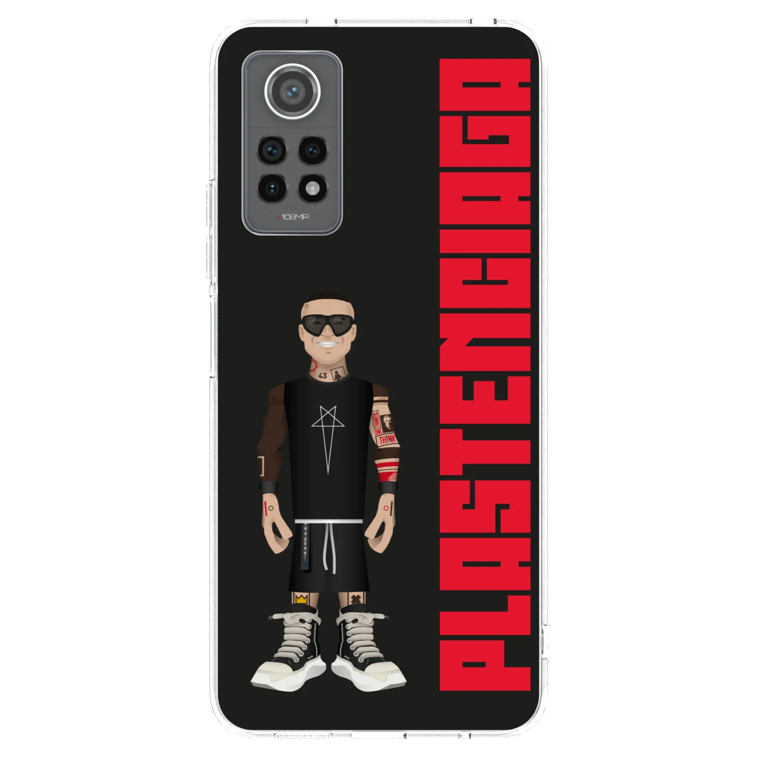 Picasee Xiaomi Redmi Note 12 Pro 4G Hülle - Transparentes Silikon - Tomáš Rajchl
