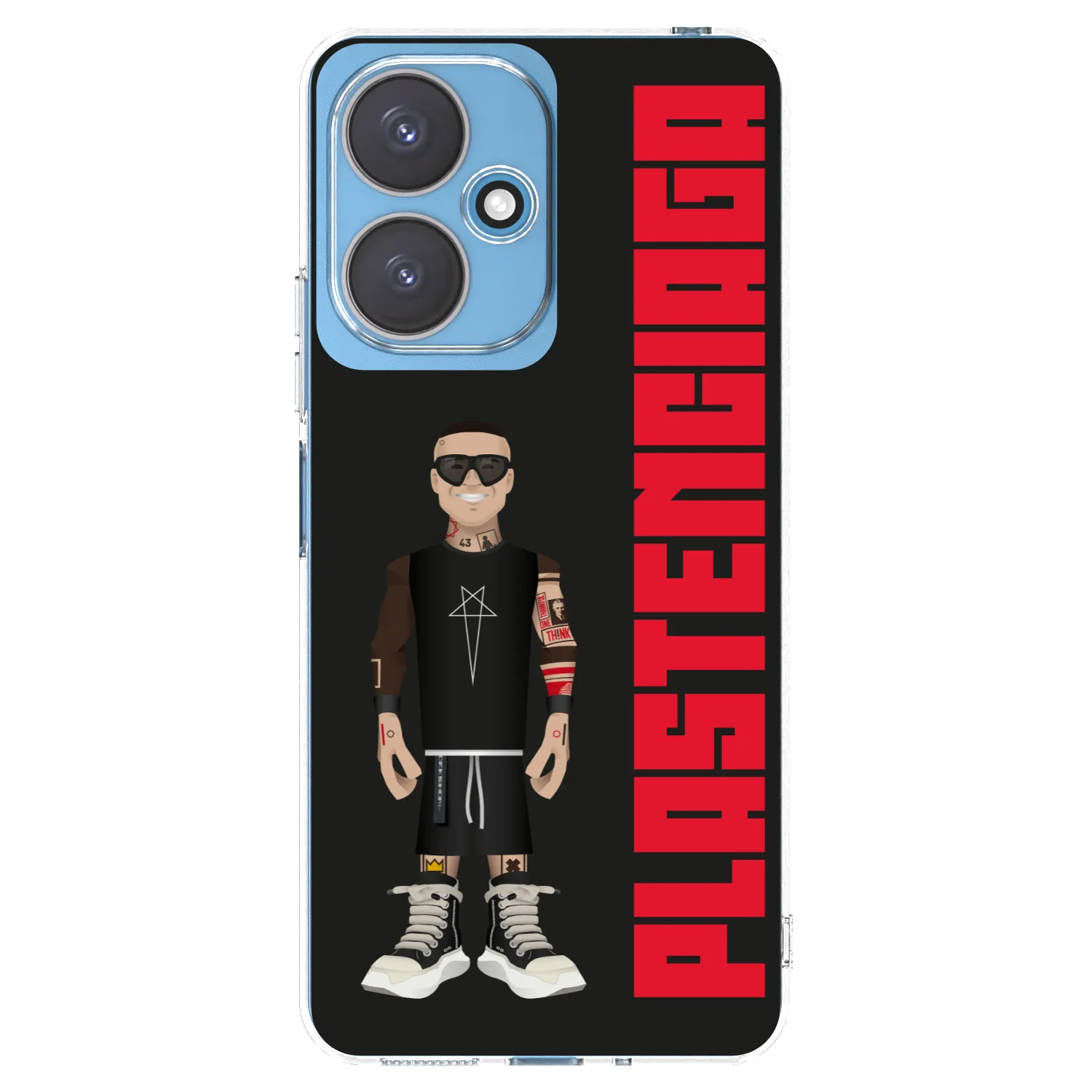 Picasee Xiaomi Redmi 13C 5G Hülle - Transparentes Silikon - Tomáš Rajchl