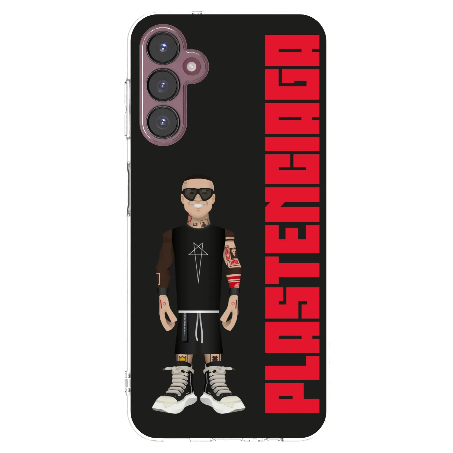 Picasee Samsung Galaxy A05s A057G Hülle - Transparentes Silikon - Tomáš Rajchl