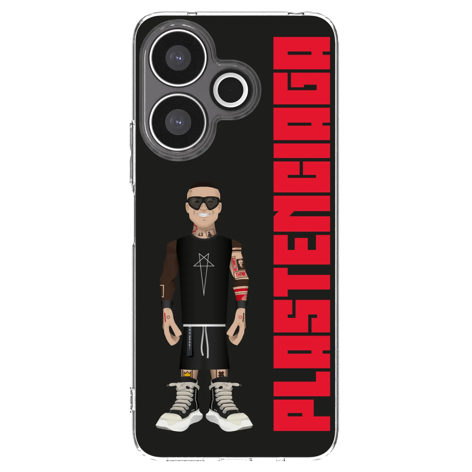 Picasee Xiaomi Redmi 13 4G Hülle - Transparentes Silikon - Tomáš Rajchl