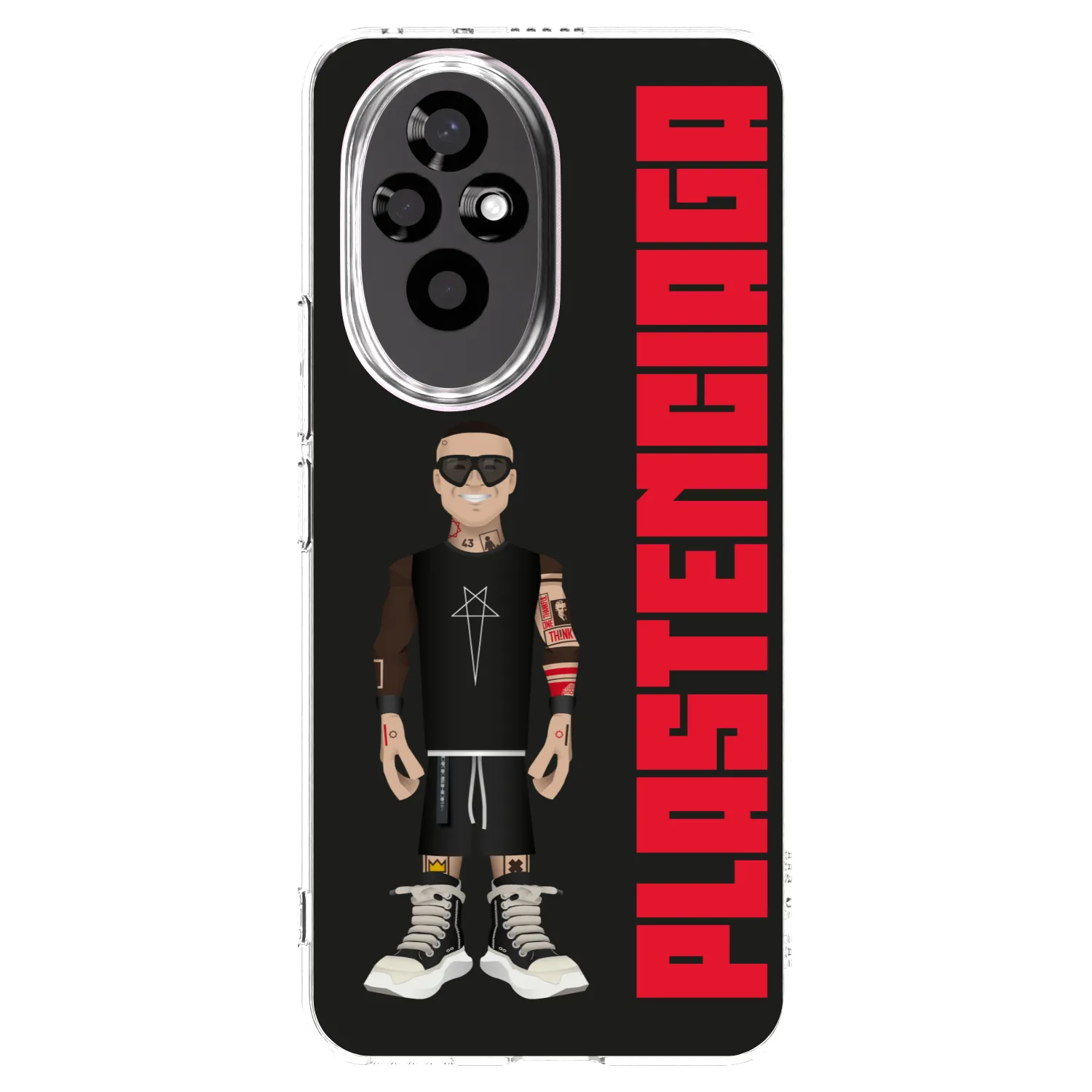 Picasee Honor 200 Pro 5G Hülle - Transparentes Silikon - Tomáš Rajchl