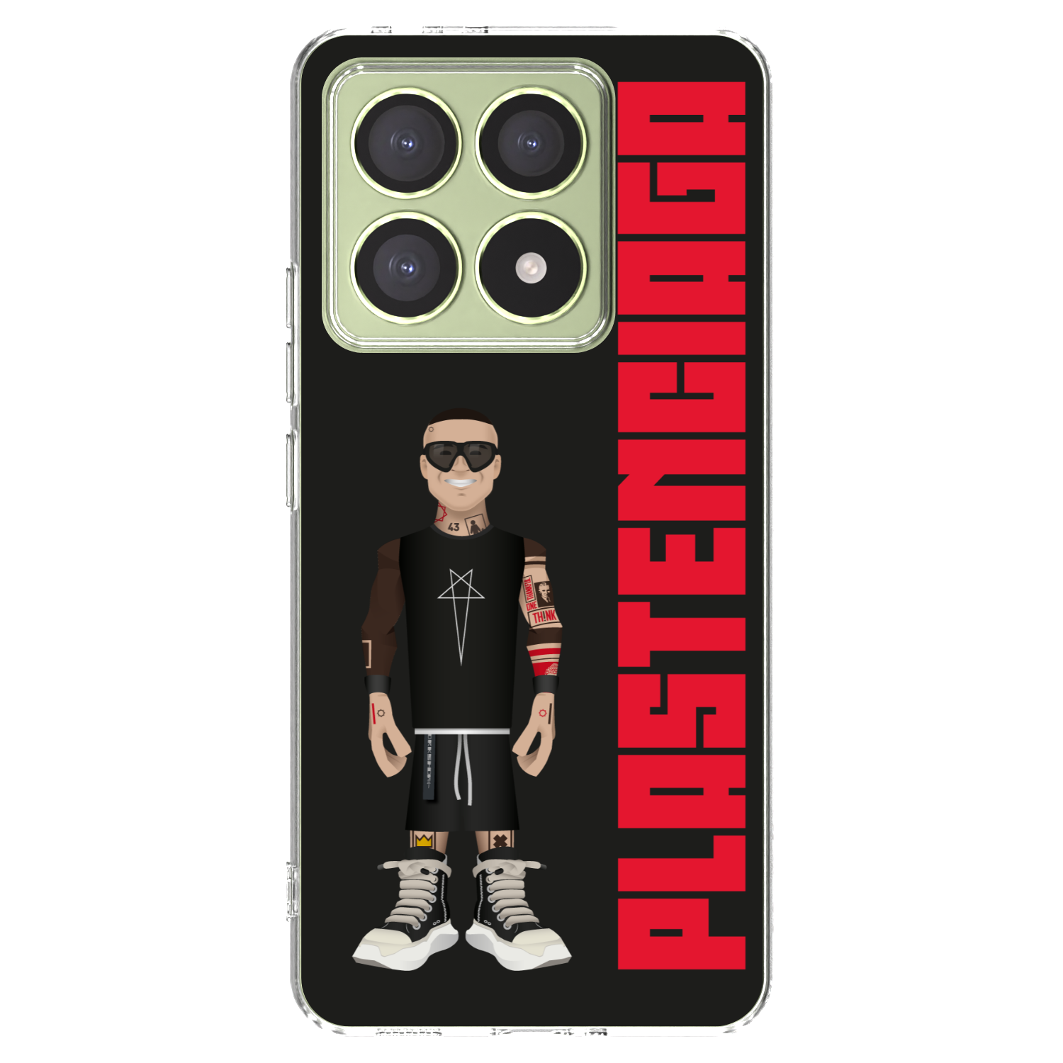 Picasee Xiaomi 14T Hülle - Transparentes Silikon - Tomáš Rajchl