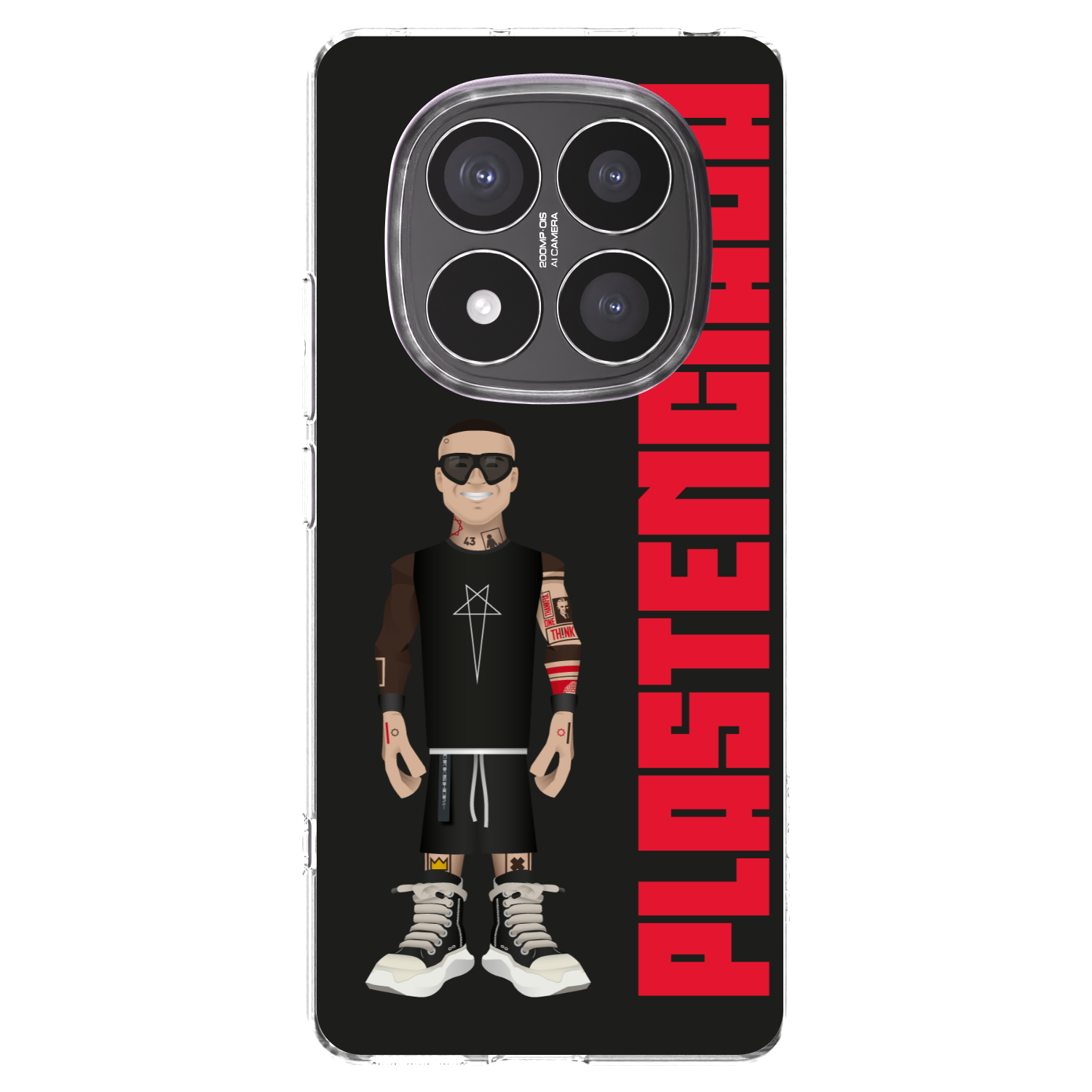 Picasee Xiaomi Redmi Note 14 Pro+ 5G Hülle - Transparentes Silikon - Tomáš Rajchl