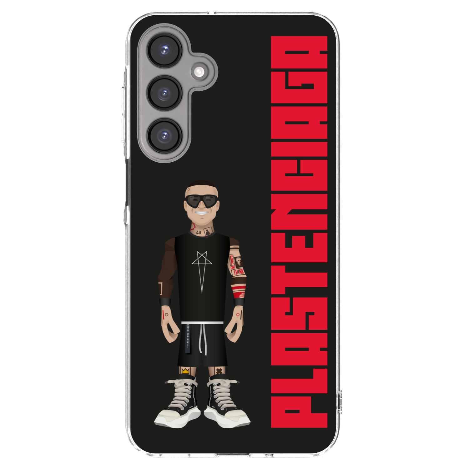 Picasee Samsung Galaxy A16 5G Hülle - Transparentes Silikon - Tomáš Rajchl