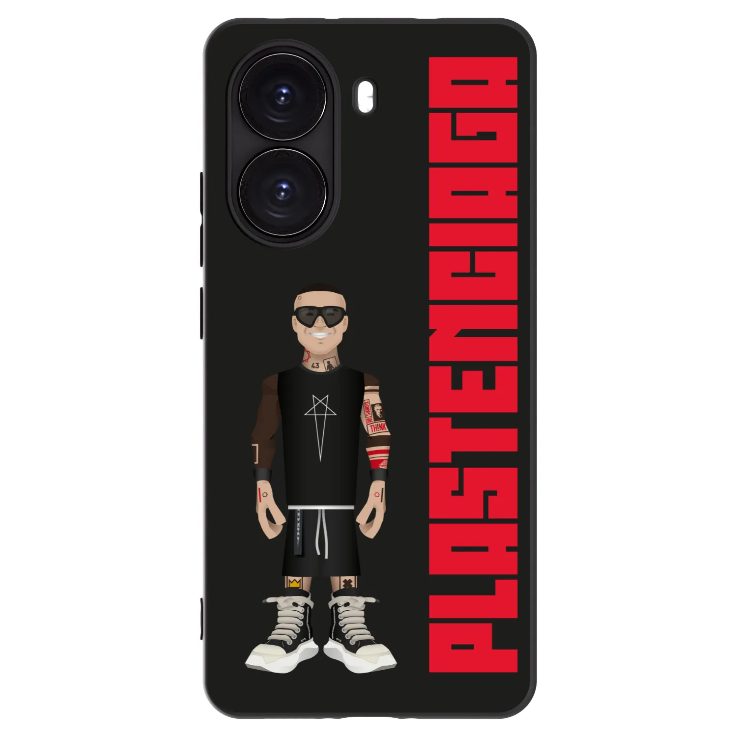 Picasee Xiaomi Poco X7 Pro 5G Hülle - Schwarzes Silikon - Tomáš Rajchl