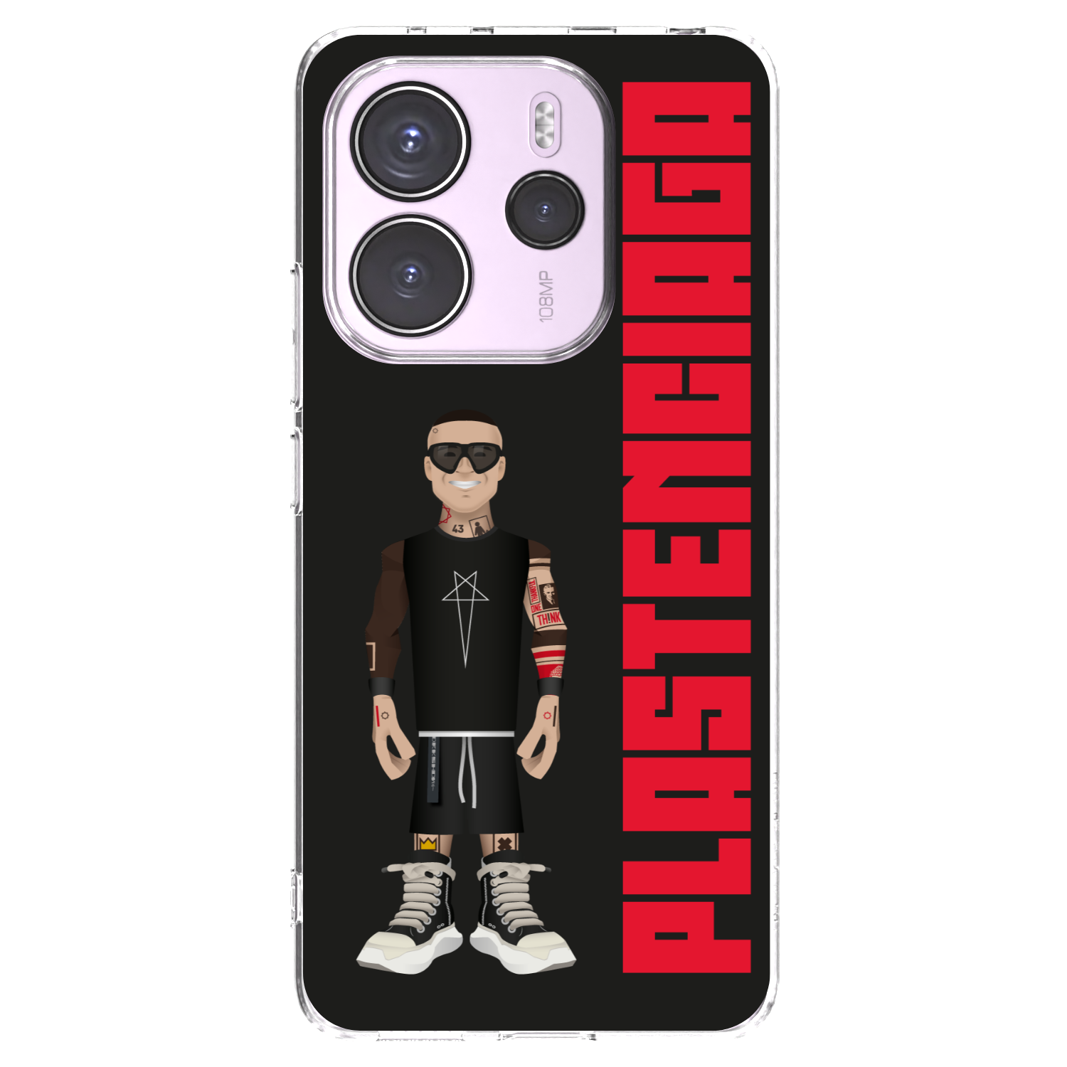 Picasee Xiaomi Redmi Note 14 4G Hülle - Transparentes Silikon - Tomáš Rajchl