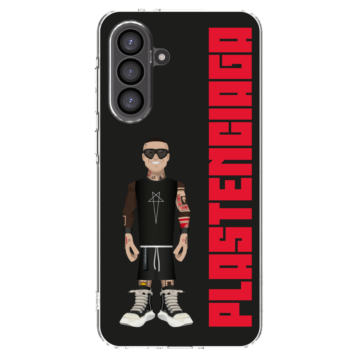 Picasee Samsung Galaxy A36 5G Hülle - Transparentes Silikon - Tomáš Rajchl