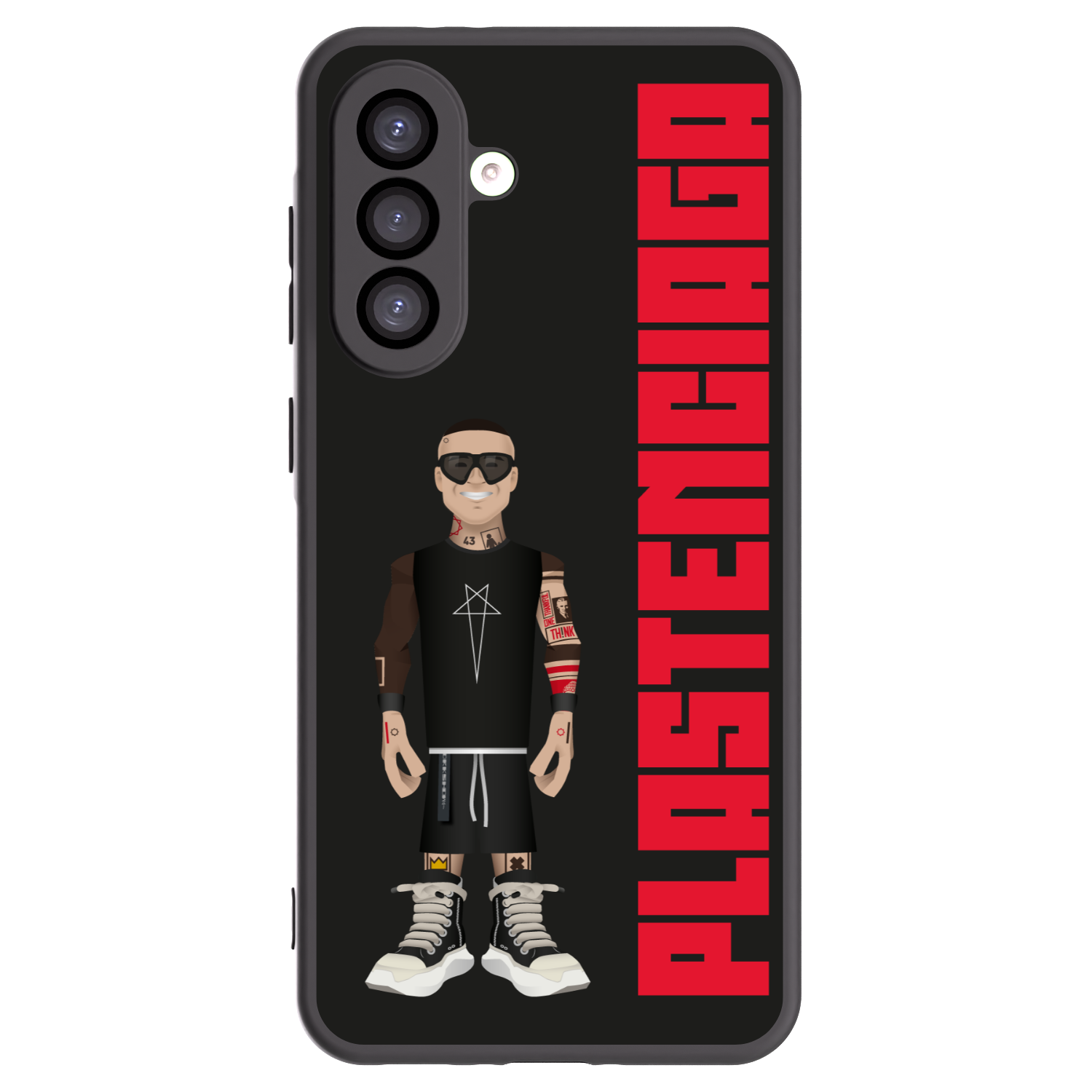 Picasee Samsung Galaxy A26 5G A266B Hülle - Schwarzes Silikon - Tomáš Rajchl