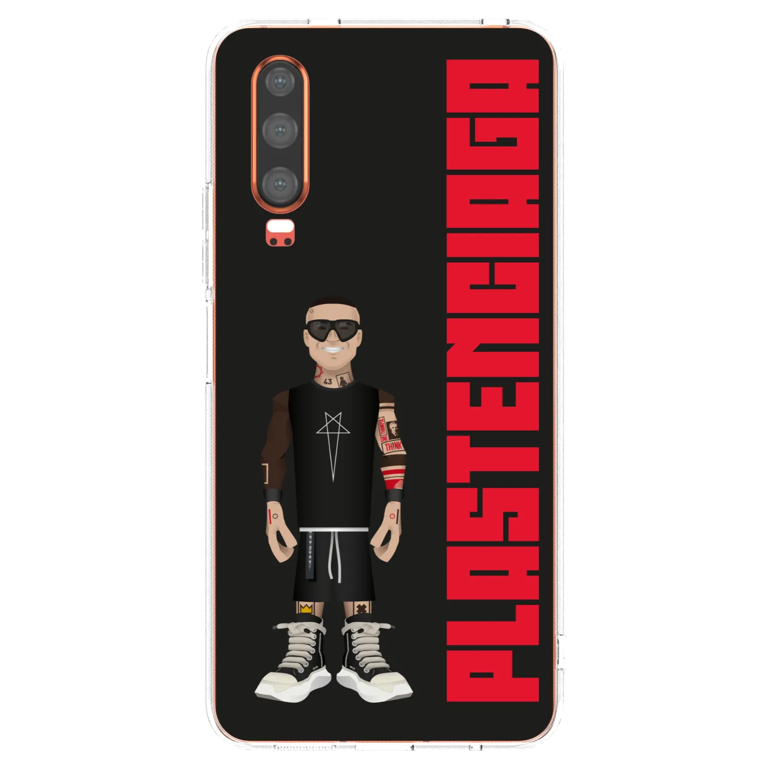 Picasee Huawei P30 Hülle - Transparentes Silikon - Tomáš Rajchl