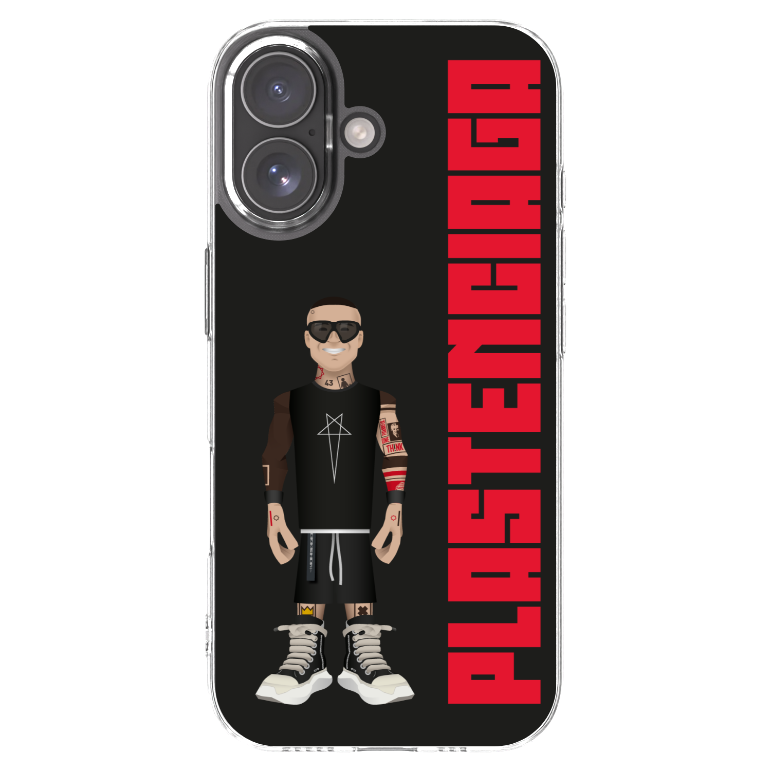 Picasee Apple iPhone 17 Hülle - Transparentes Silikon - Tomáš Rajchl