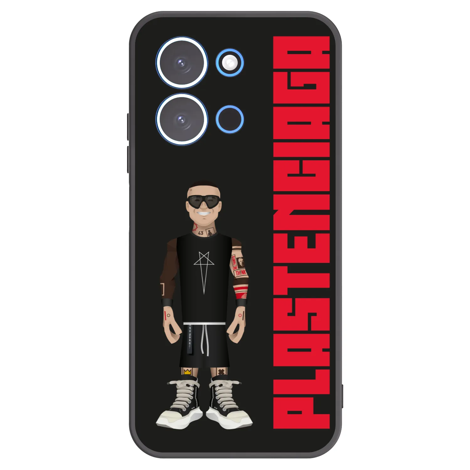 Picasee Xiaomi Redmi 15C 4G Hülle - Schwarzes Silikon - Tomáš Rajchl