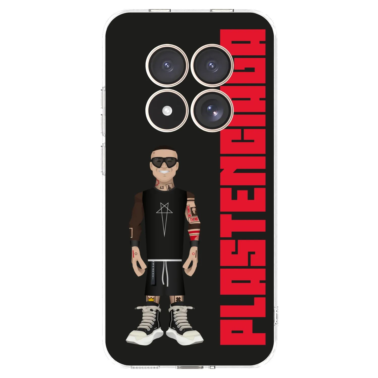 Picasee Xiaomi Redmi Note 15 Pro 4G Hülle - Transparentes Silikon - Tomáš Rajchl