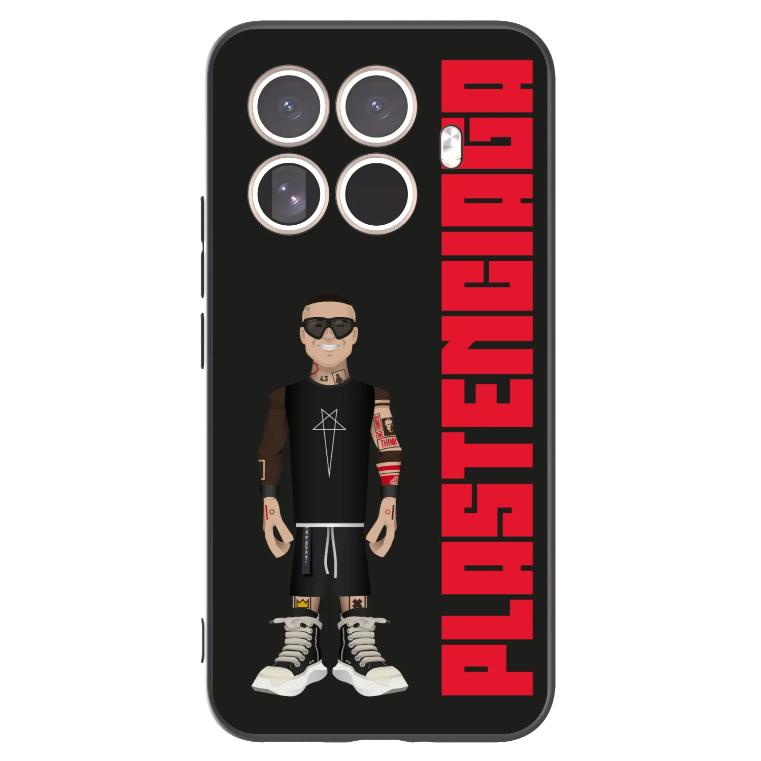 Picasee Xiaomi 15T Pro Hülle - Schwarzes Silikon - Tomáš Rajchl