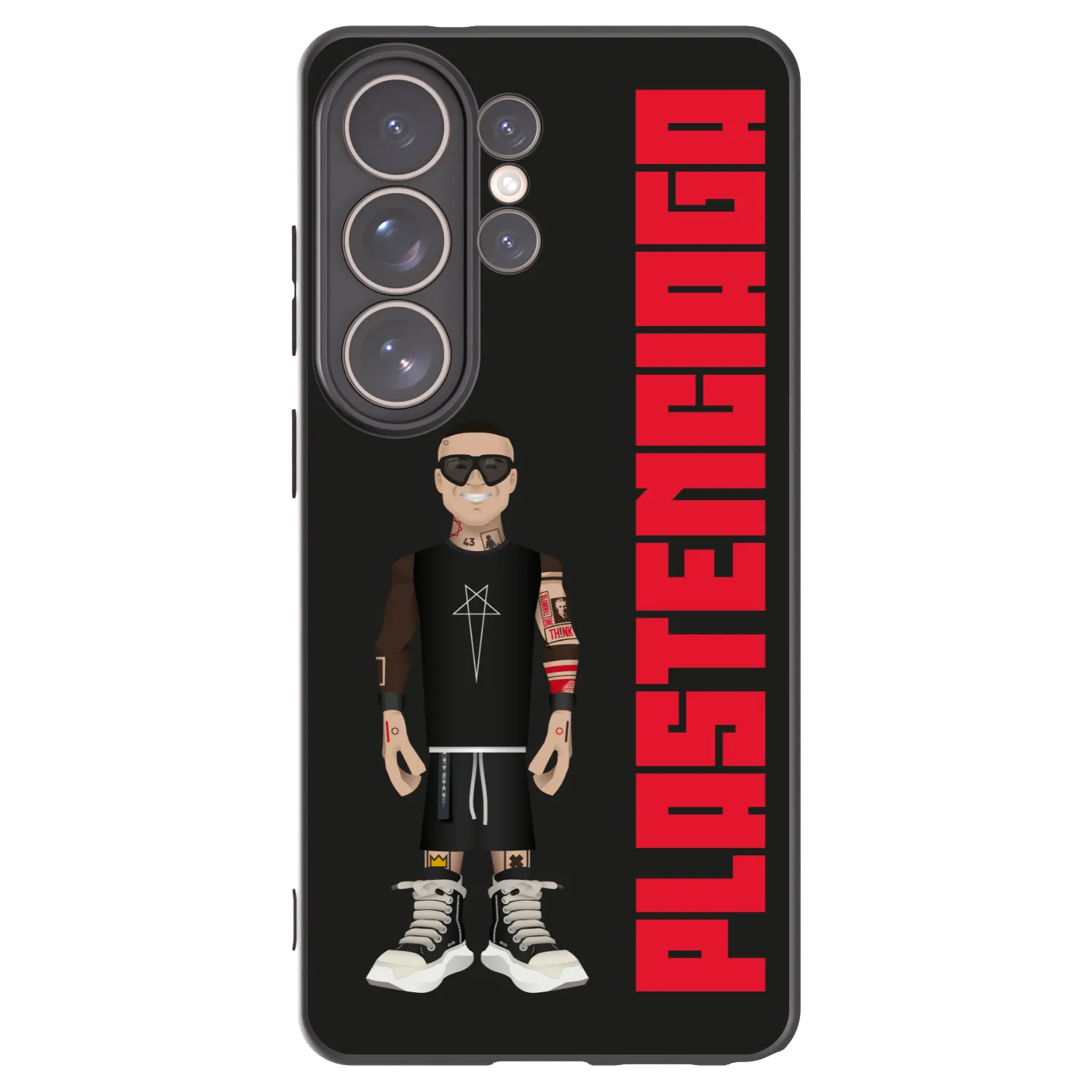 Picasee Samsung Galaxy S26 Ultra Hülle - Schwarzes Silikon - Tomáš Rajchl