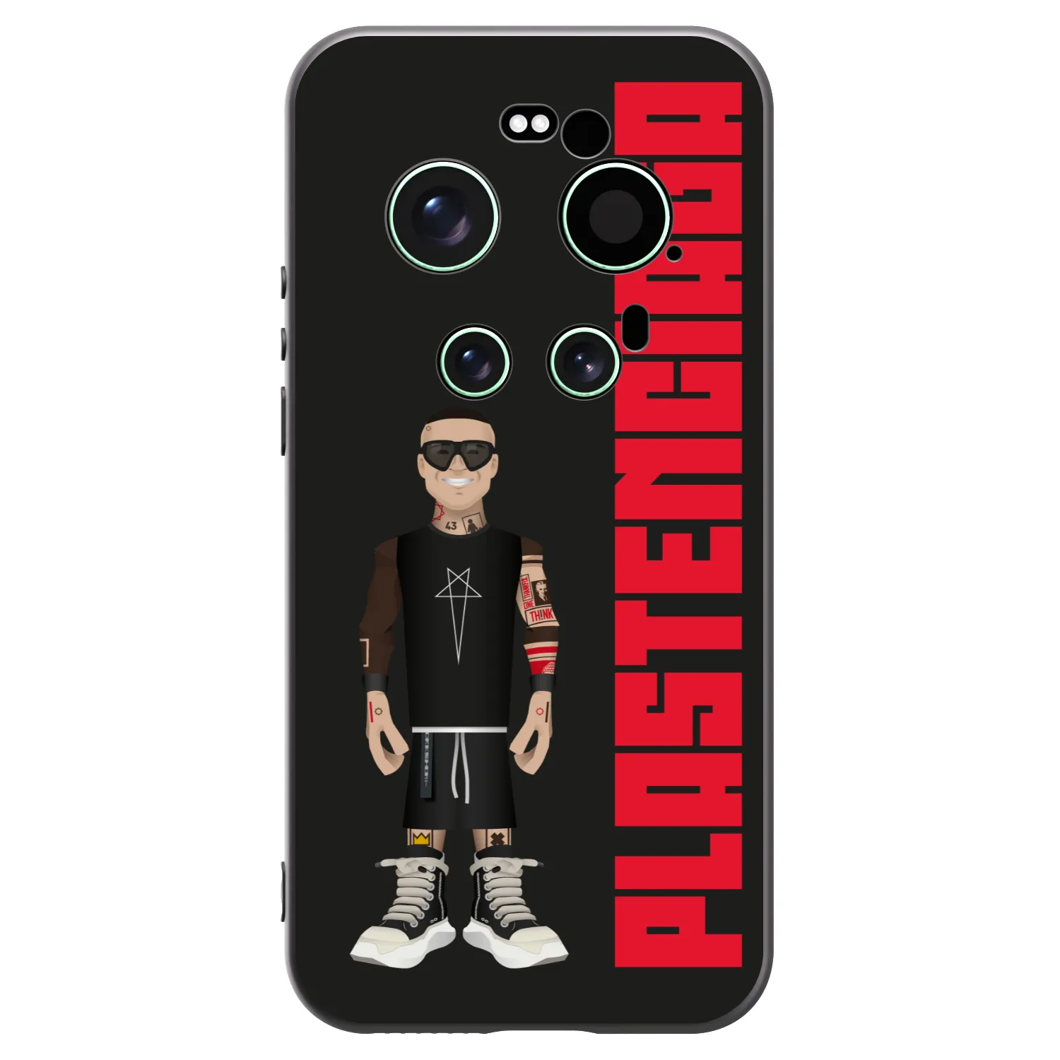 Picasee Xiaomi 17 Ultra Hülle - Schwarzes Silikon - Tomáš Rajchl