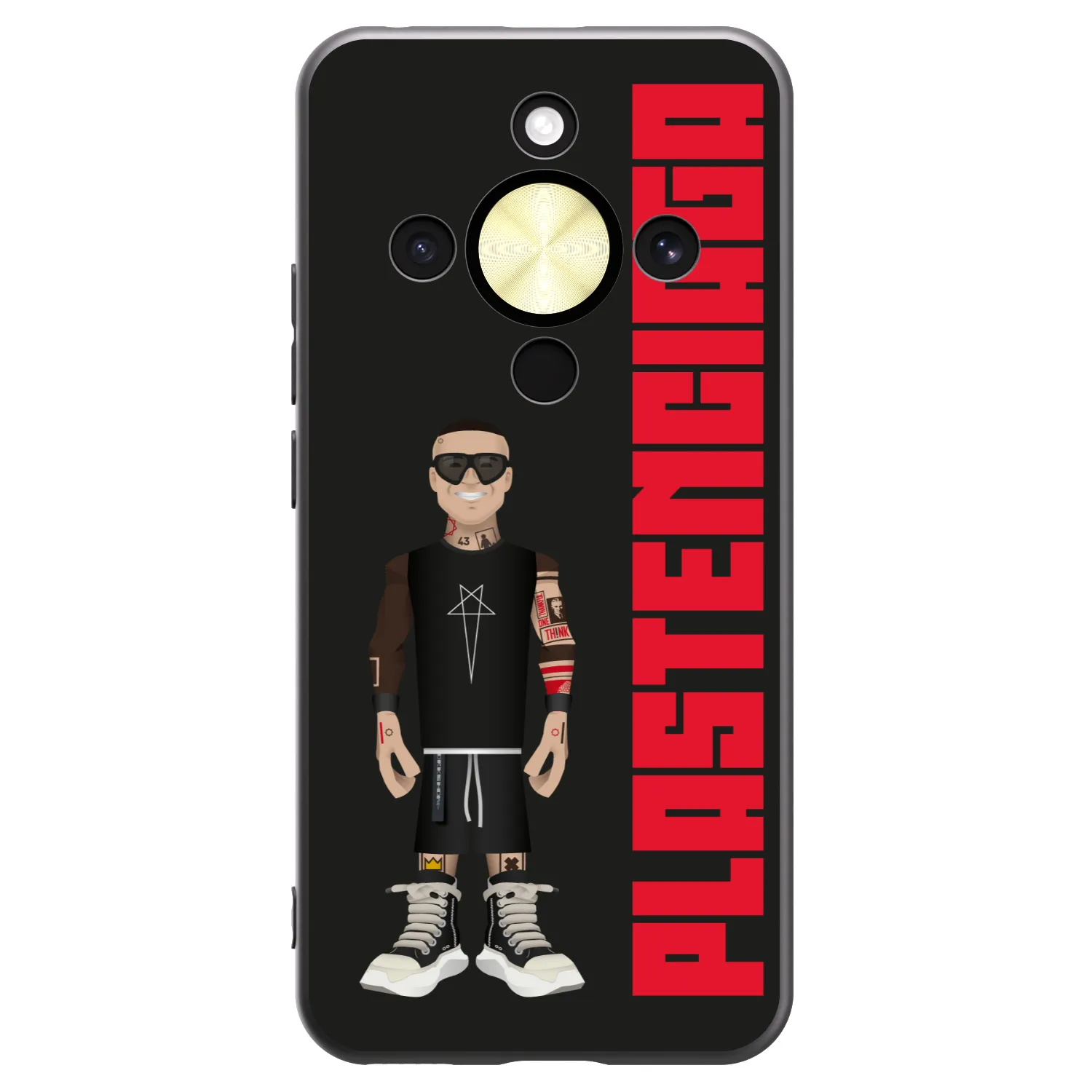 Picasee Honor Magic8 Lite 5G Hülle - Schwarzes Silikon - Tomáš Rajchl