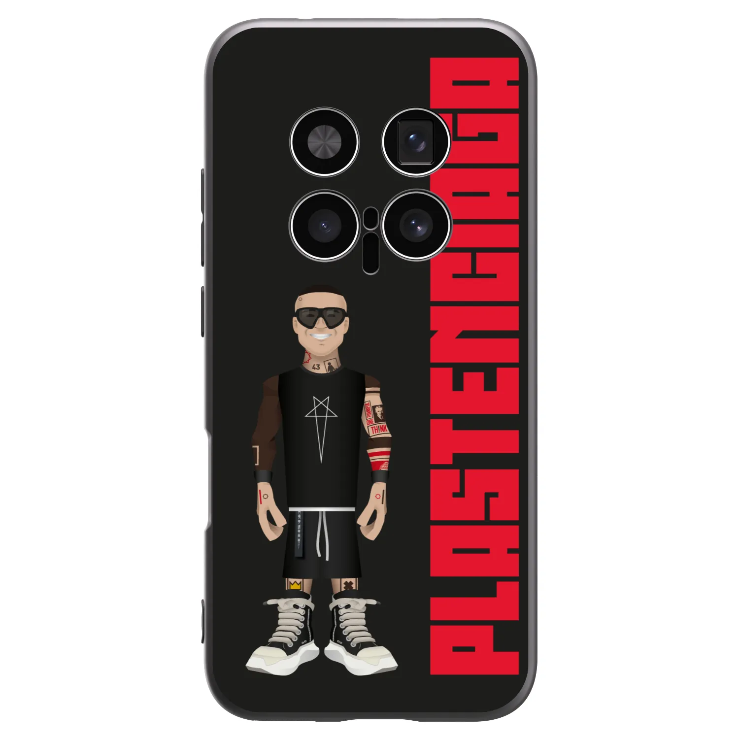 Picasee Honor Magic8 Pro 5G Hülle - Schwarzes Silikon - Tomáš Rajchl