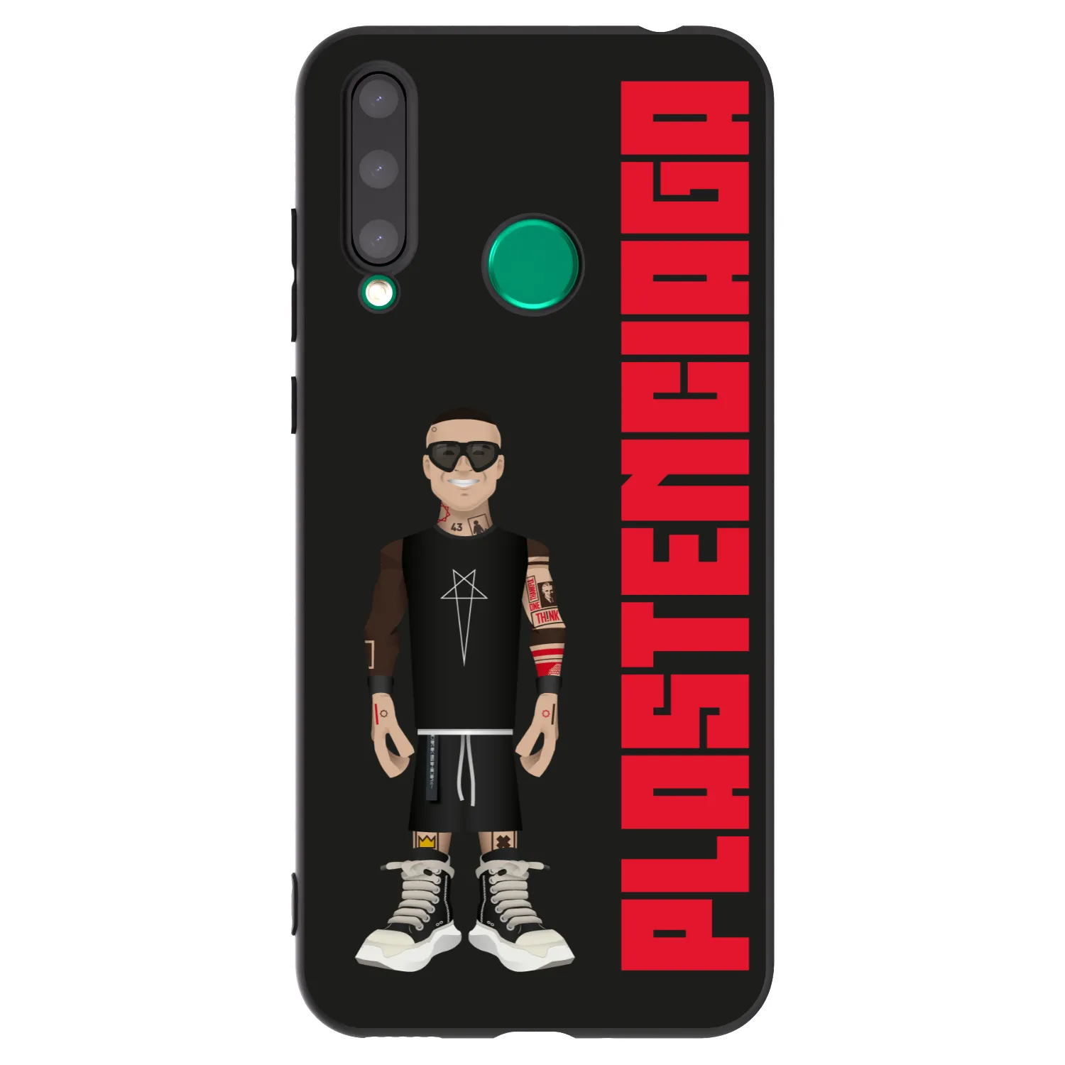 Picasee Honor 20 Lite Hülle - Schwarzes Silikon - Tomáš Rajchl