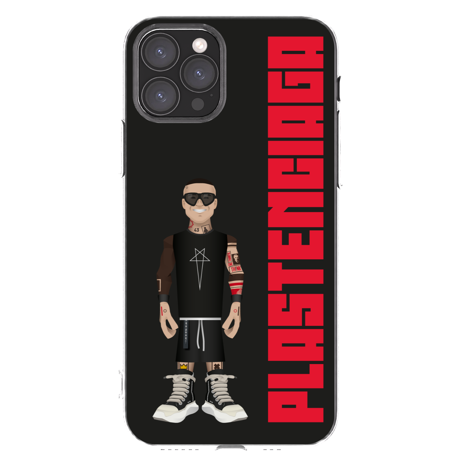 Picasee Apple iPhone 11 Pro Hülle - Transparentes Silikon - Tomáš Rajchl