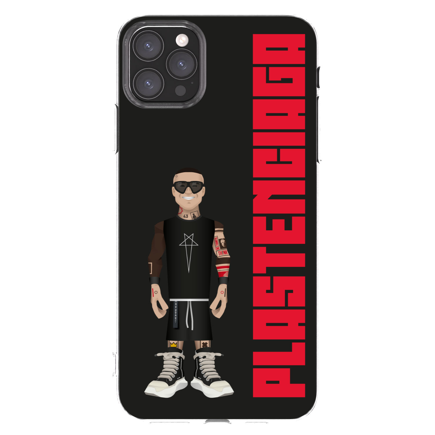 Picasee Apple iPhone 11 Pro Max Hülle - Transparentes Silikon - Tomáš Rajchl