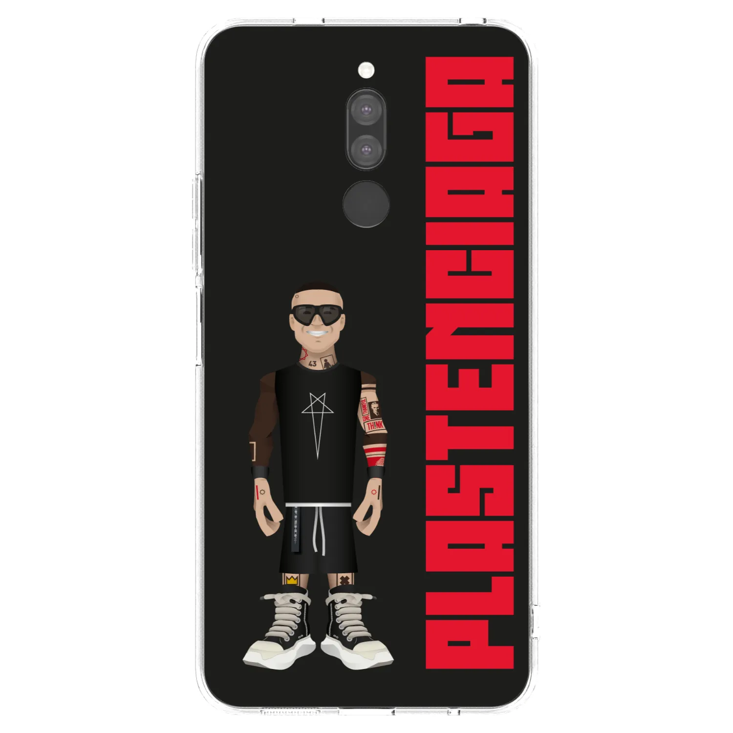 Picasee Xiaomi Redmi 8 Hülle - Transparentes Silikon - Tomáš Rajchl