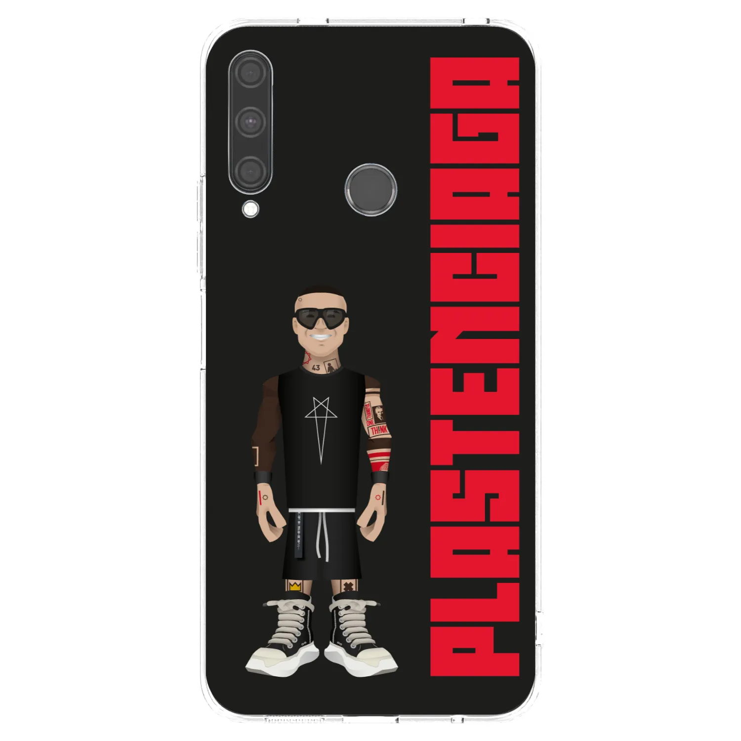 Picasee Huawei P40 Lite E Hülle - Transparentes Silikon - Tomáš Rajchl