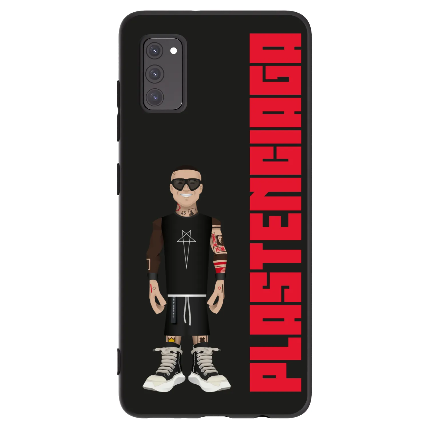 Picasee Samsung Galaxy A41 A415F Hülle - Schwarzes Silikon - Tomáš Rajchl
