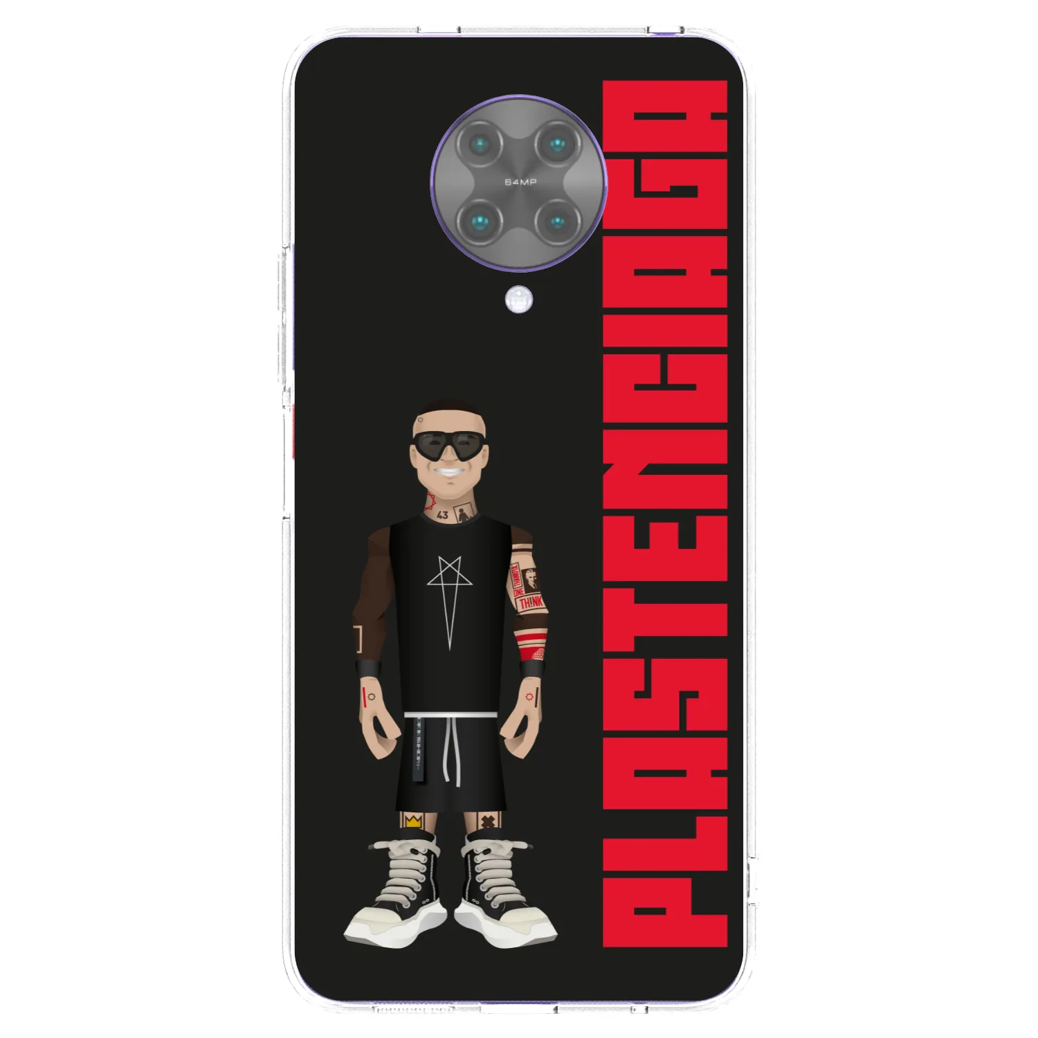 Picasee Xiaomi Poco F2 Pro Hülle - Transparentes Silikon - Tomáš Rajchl