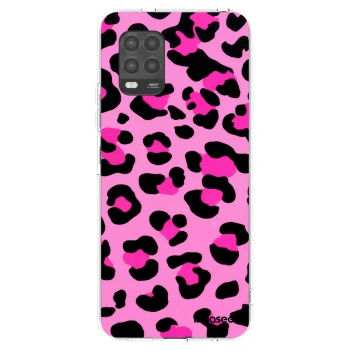 Picasee Xiaomi Mi 10 Lite Hülle - Transparentes Silikon - Pink Tiger