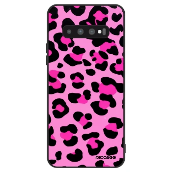 Hülle für Samsung Galaxy S10 G973 - Pink Tiger