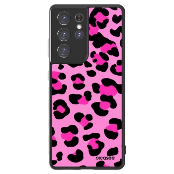 Hülle für Samsung Galaxy S21 Ultra 5G G998B - Pink Tiger