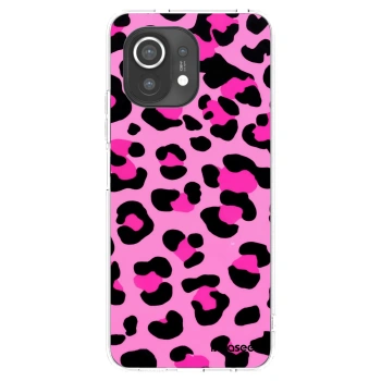 Picasee Xiaomi Mi 11 Hülle - Transparentes Silikon - Pink Tiger