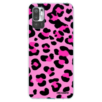 Picasee Xiaomi Redmi Note 10 5G Hülle - Transparentes Silikon - Pink Tiger