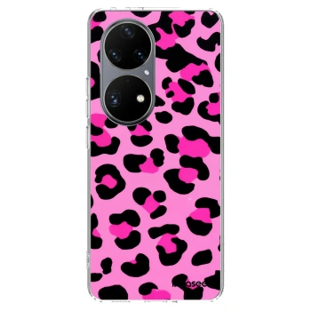 Hülle für Huawei P50 - Pink Tiger