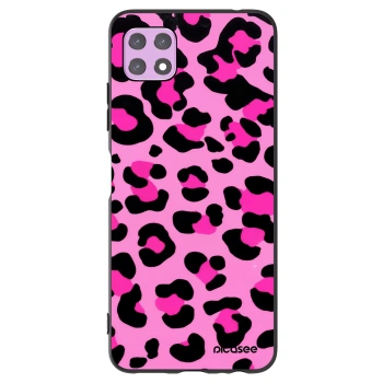 Picasee Samsung Galaxy A22 A226B 5G Hülle - Schwarzes Silikon - Pink Tiger